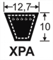 Curele trapezoidale XPA